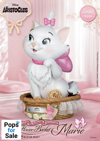 Aristocats Master Craft Statue Flower Basket Marie 32 cm