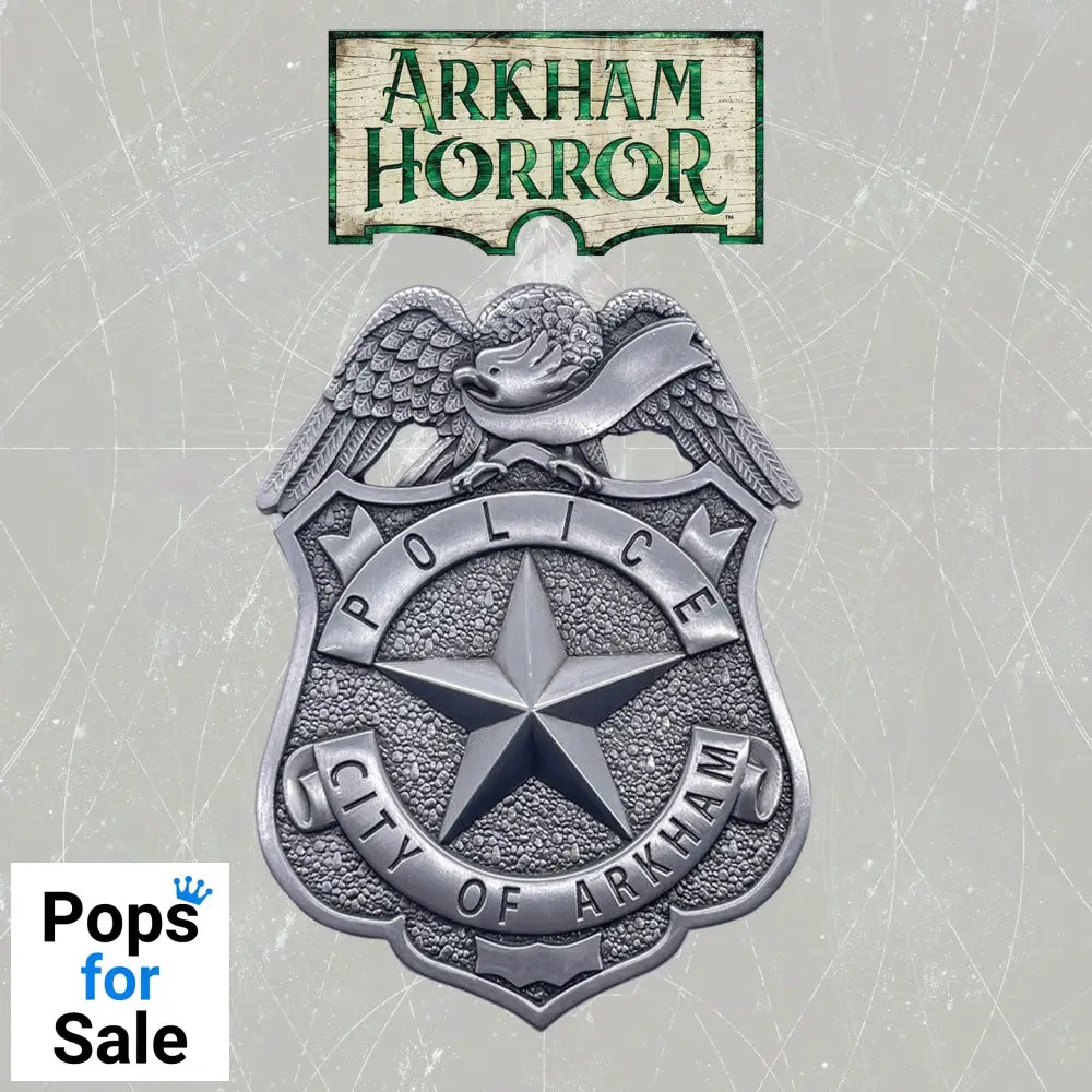 Arkham Horror Limited Edition Replica Police Badge Replica