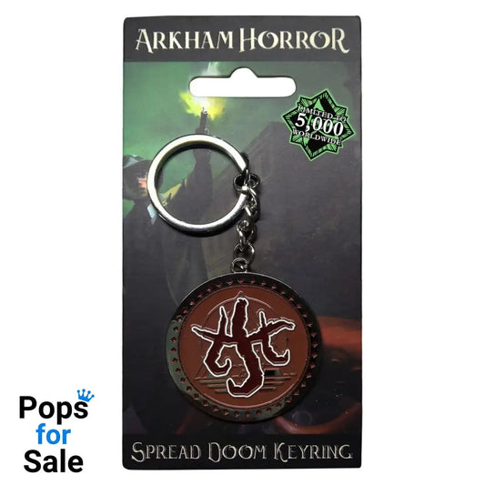Arkham Horror Spread Doom Kerying Key Ring