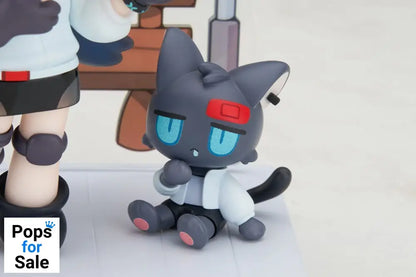 Arknights PVC Statue Dessert Time Series Q-figure Blaze 11 cm