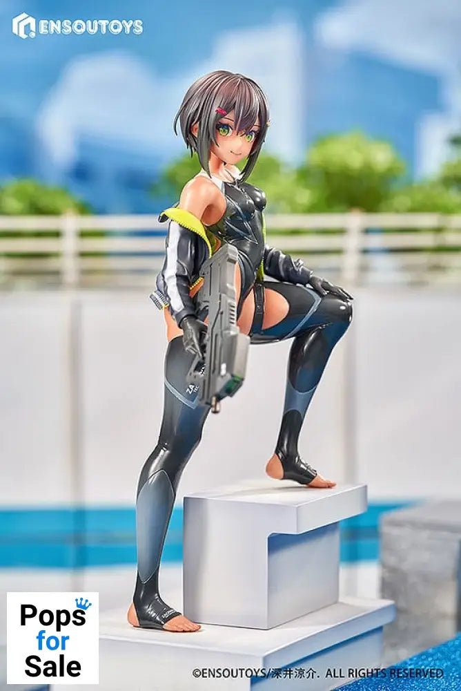 Arms Note Statue 1/7 Swim Team Bucho-chan 22 cm