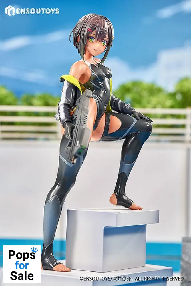 Arms Note Statue 1/7 Swim Team Bucho-chan 22 cm