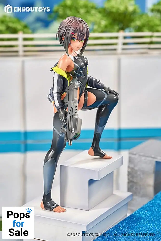 Arms Note Statue 1/7 Swim Team Bucho-chan 22 cm Statues