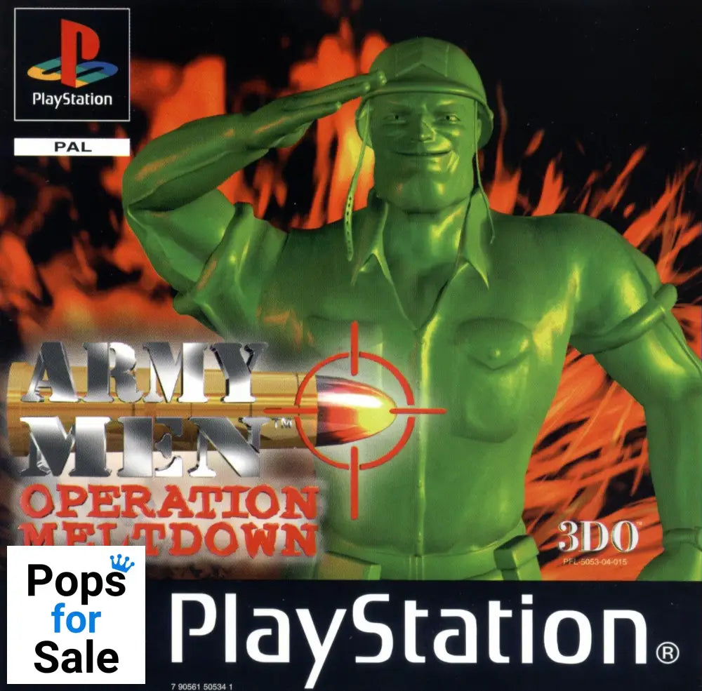 Army Men : Operation Meltdown for Sony Playstation 1 - [Just Disc]