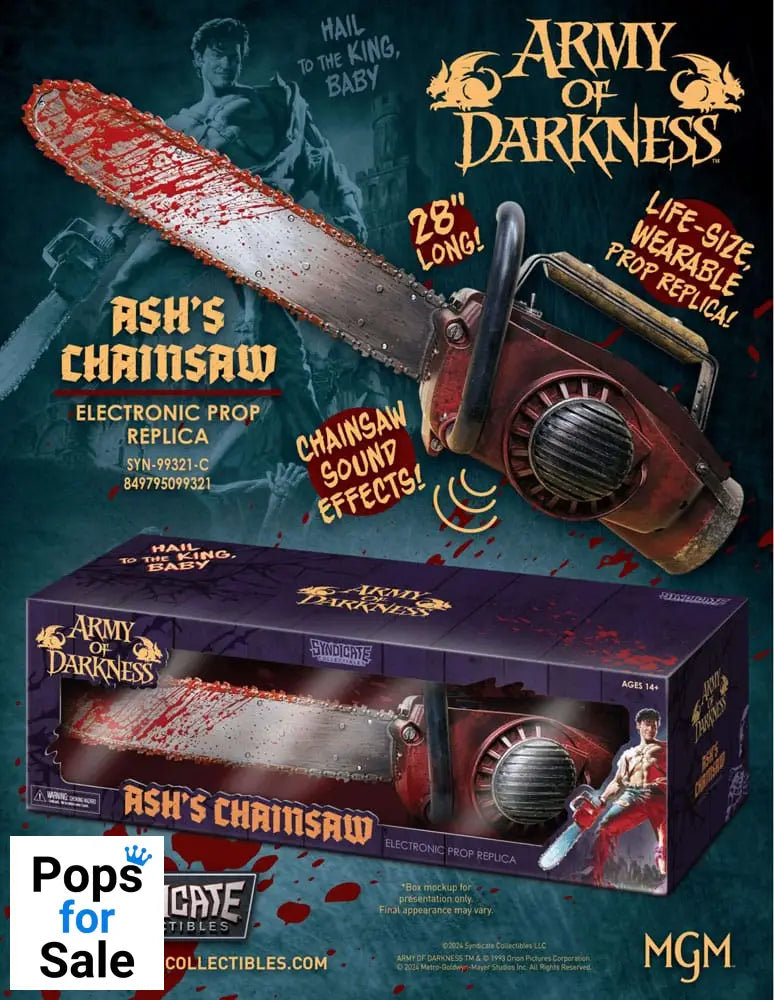 Army of Darkness Prop Replica 1/1 Ash's Chainsaw 71 cm