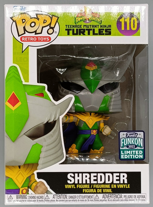 #110 Shredder - Teenage Mutant Ninja Turtles TMNT Box Damaged Funko POP