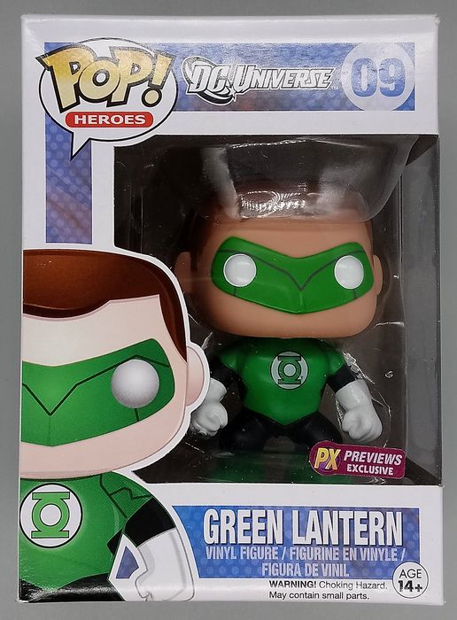 #09 Green Lantern (New 52) - DC Universe - Box Damaged Funko POP
