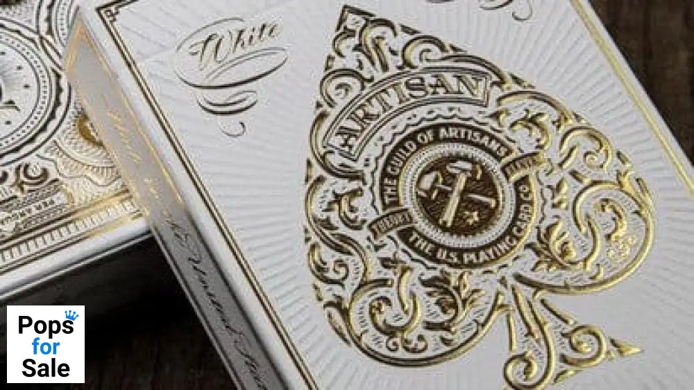Artisan Playing Cards White