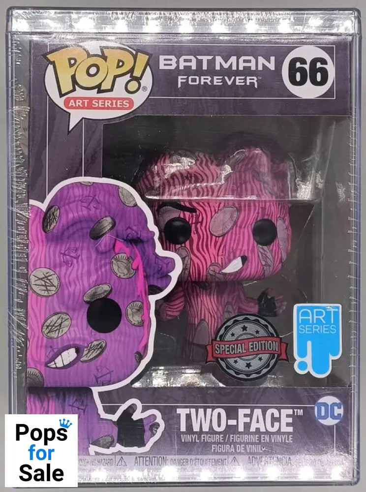 ! Artist Series: DC - Two-Face (Multicolor)In Hard Stack Funko POP