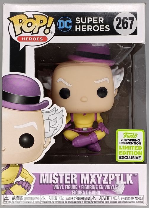 #267 Mister Mxyzptlk - DC Super Heroes - 2019 Con Box Damaged Funko POP