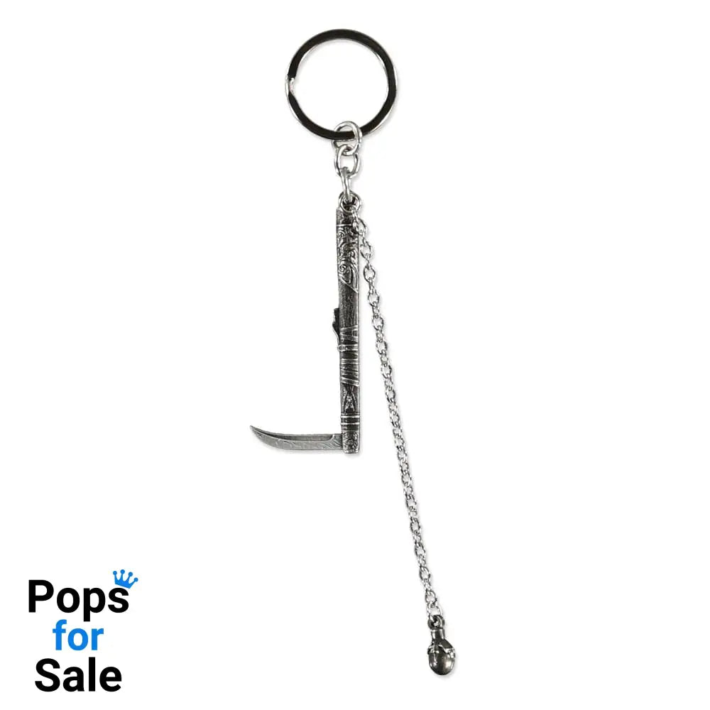 Assassin´s Creed Shadows Metal Keychain Kusarigama