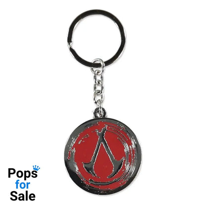 Assassin´s Creed Shadows Metal Keychain Logo Round