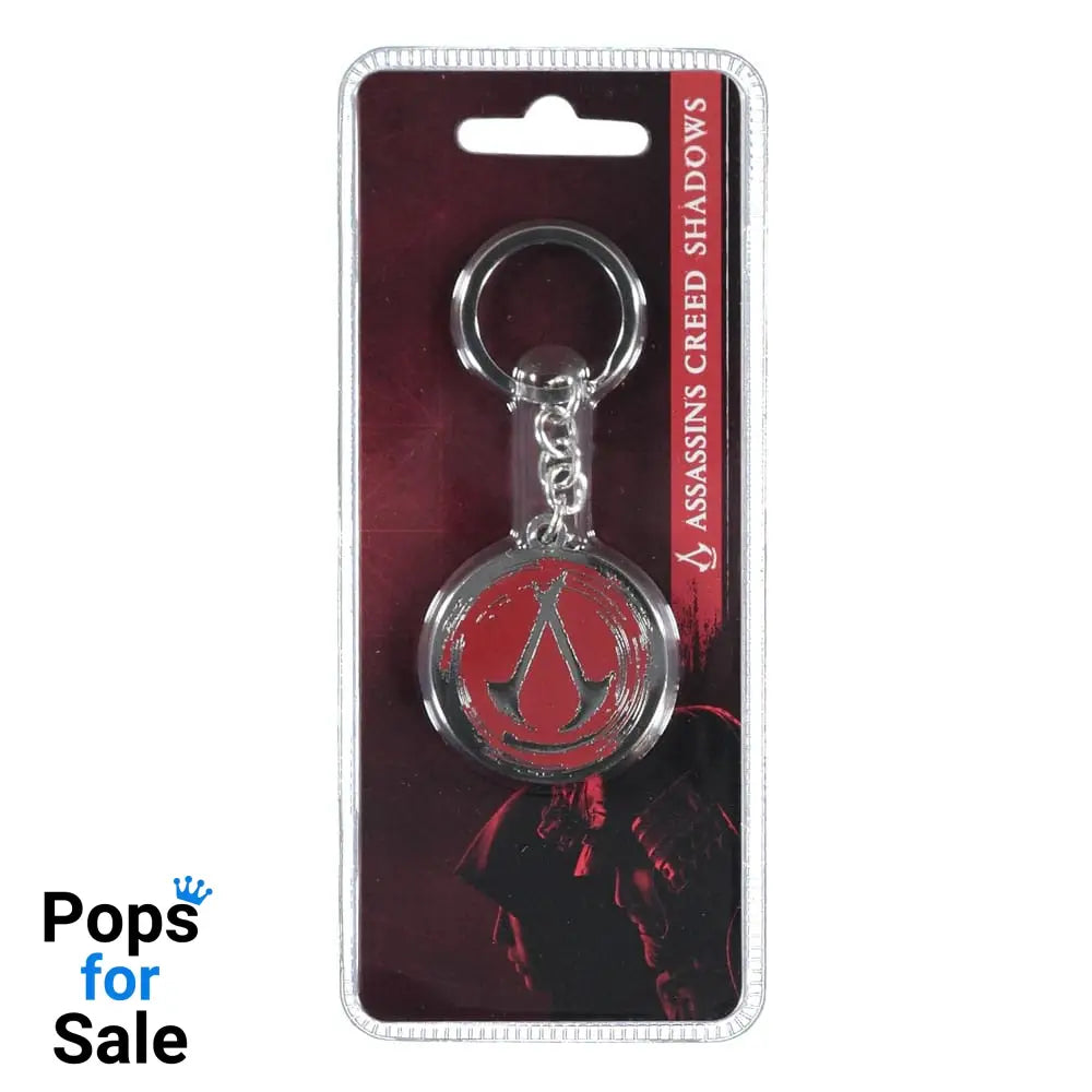 Assassin´s Creed Shadows Metal Keychain Logo Round