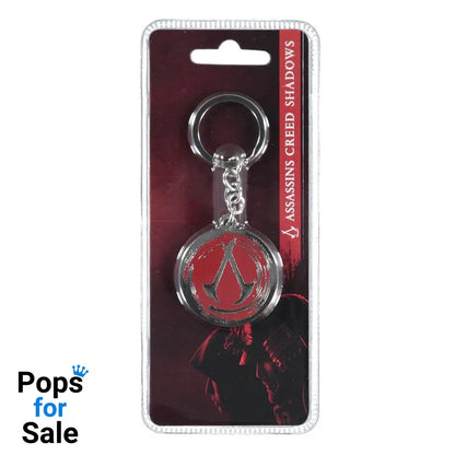 Assassin´s Creed Shadows Metal Keychain Logo Round