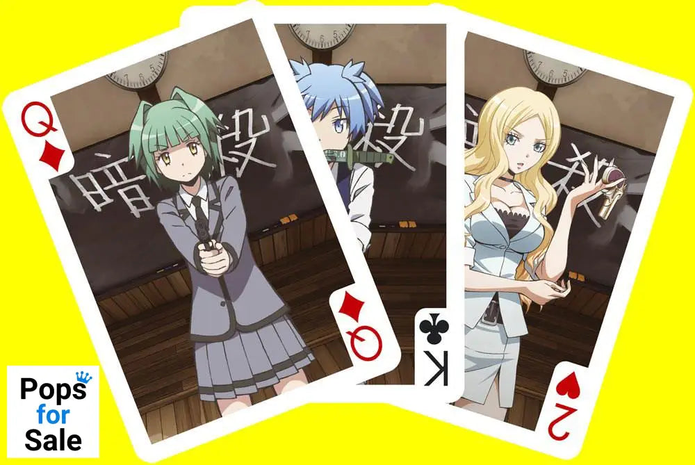 Assassination Classroom Playing Cards Characters