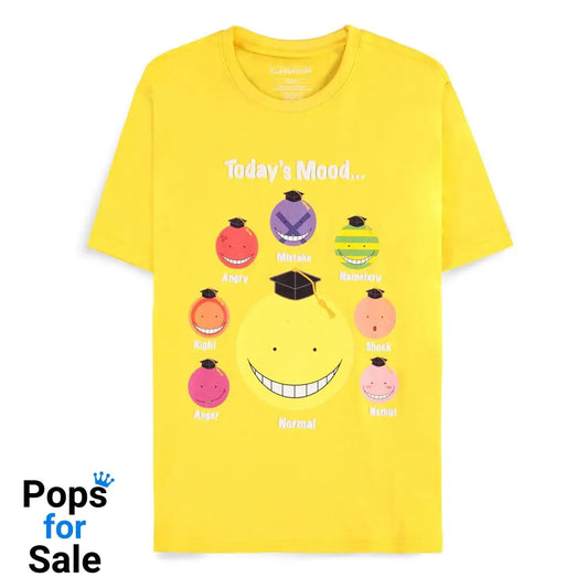 Assassination Classroom T-Shirt Koro-Sensei Today's Mood Size XXL