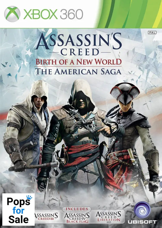 Assassins Creed Birth of a New World American Saga for Microsoft Xbox 360