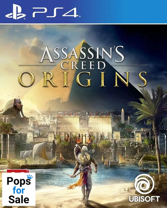 Assassins Creed: Origins for Playstation 4 (PS4) - [AMERICAN - Liquid Damaged]