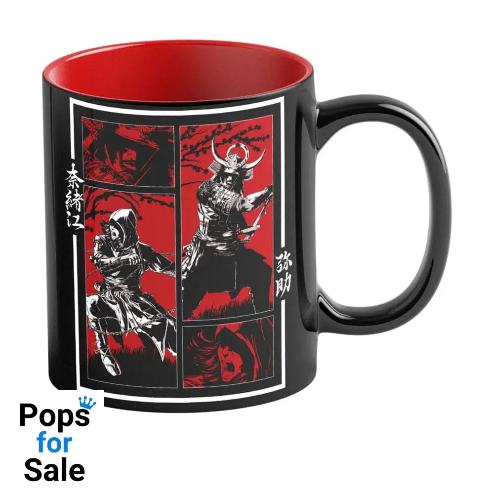 Assassin's Creed Shadows Heat Change Mug Naoe & Yasuke Artwork 450 ml