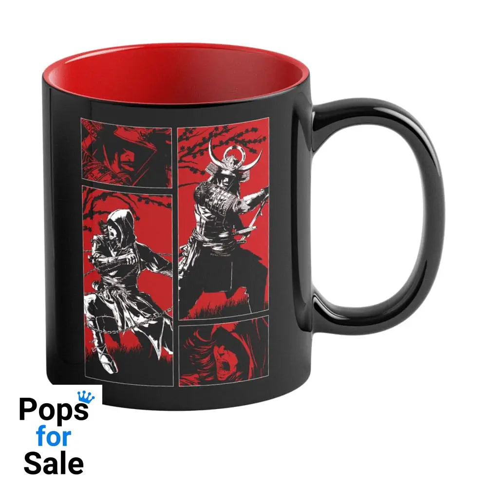 Assassin's Creed Shadows Heat Change Mug Naoe & Yasuke Artwork 450 ml
