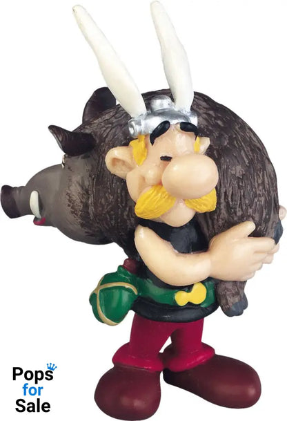 Asterix Figure Asterix holding a Boar 6 cm Mini-figures