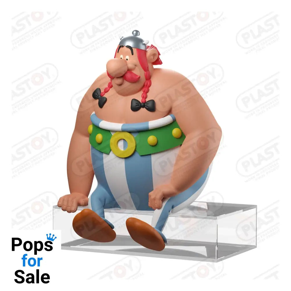 Asterix figure Obelix sitting 13,5 cm