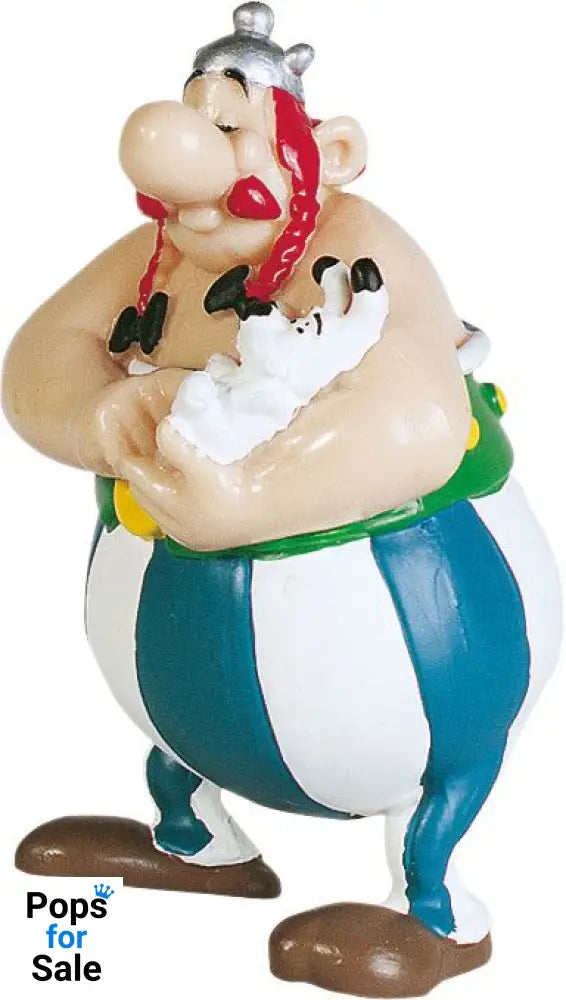 Asterix Figure Obelix with Dogmatix 8 cm Mini-figures