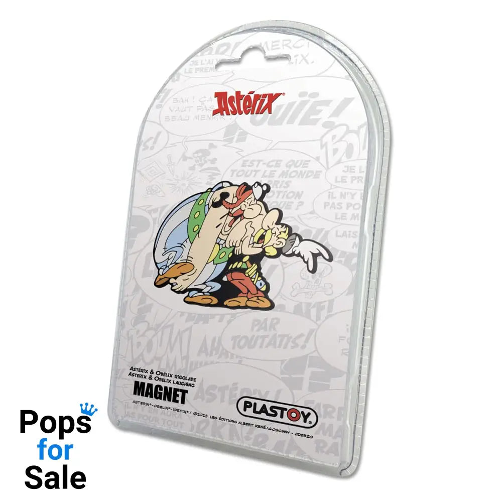 Asterix Fridge Magnet Asterix & Obelix Laughing 6 cm