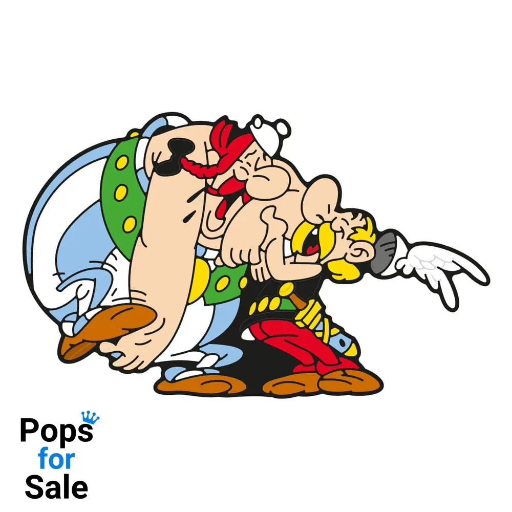 Asterix Fridge Magnet Asterix & Obelix Laughing 6 cm