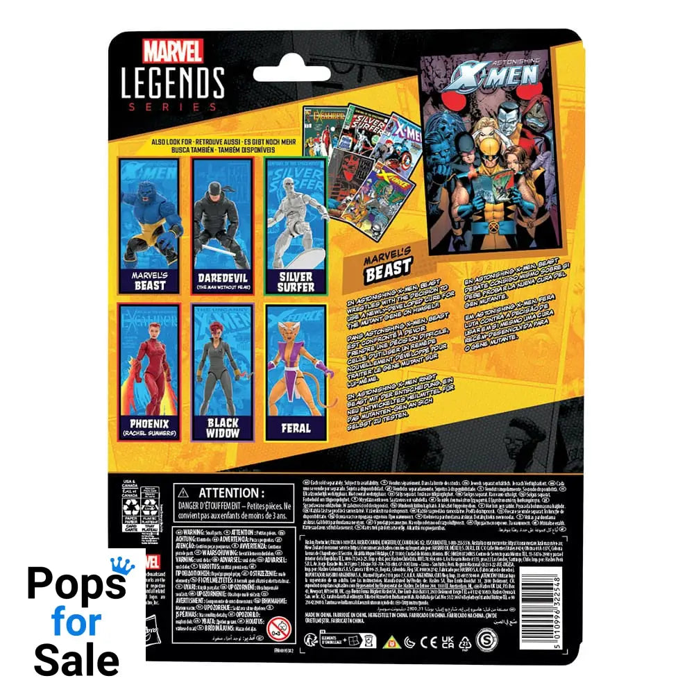 Astonishing X-Men Marvel Legends Action Figure Marvel's Beast 15 cm