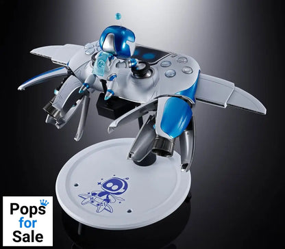 Astro Bot Chogokin Action Figure Astro Bot & Dual Speeder