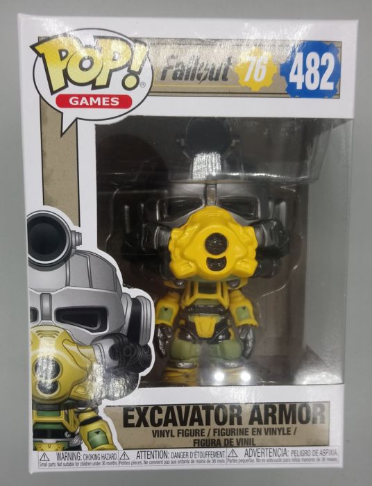 #482 Excavator Armor - Fallout 76 Funko POP