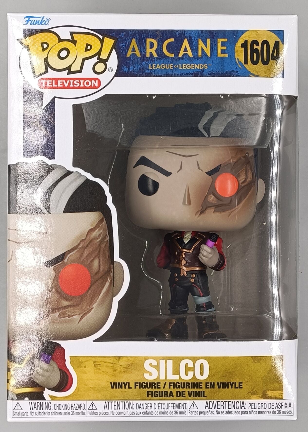 1604 Silco - Arcane League of Legends Funko POP - Brand New