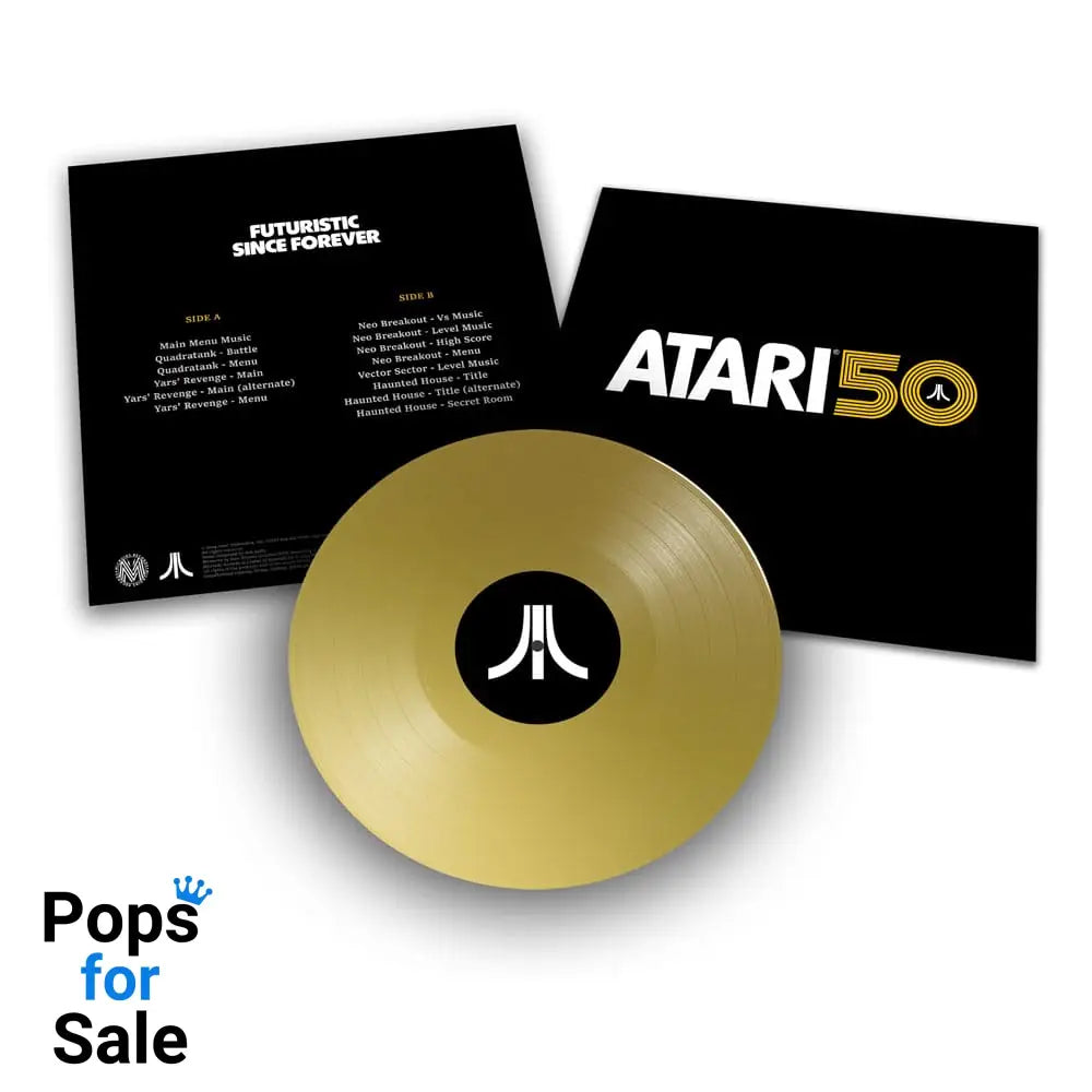 Atari 50 Anniversary Soundtrack Vinyl Vol. 1 gold