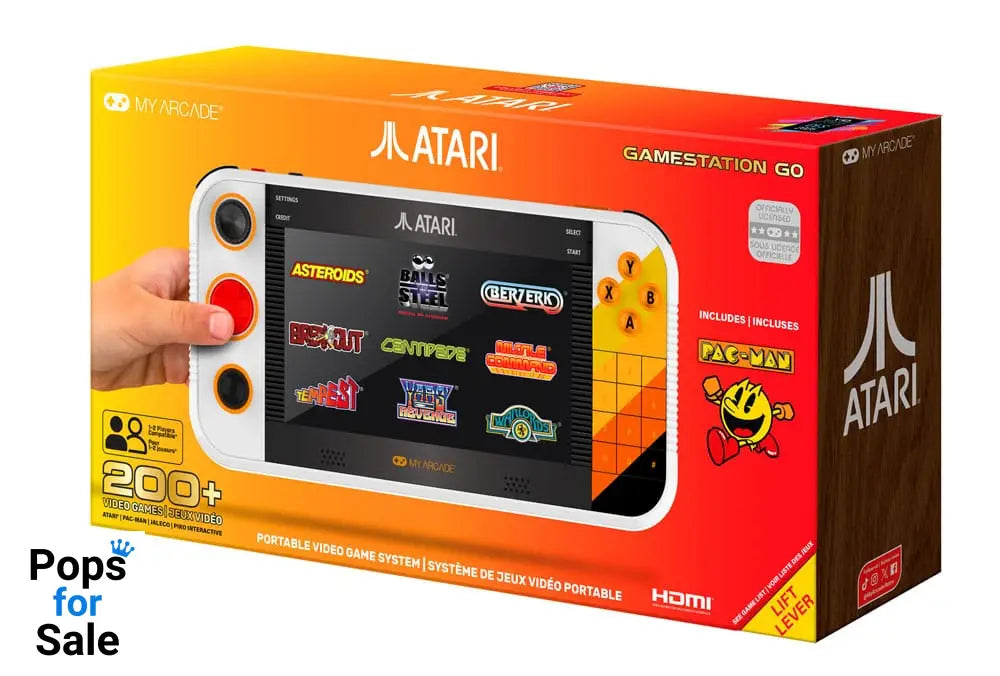 Atari Portable Gaming System Gamestation Go