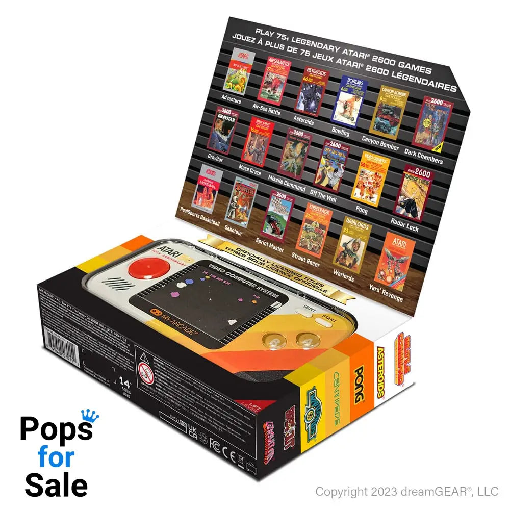 Atari Portable Gaming System Pocket Player Pro