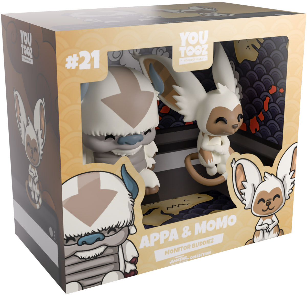 Youtooz - Avatar the Last Air Bender: Appa & Momo Monitor Buddiez