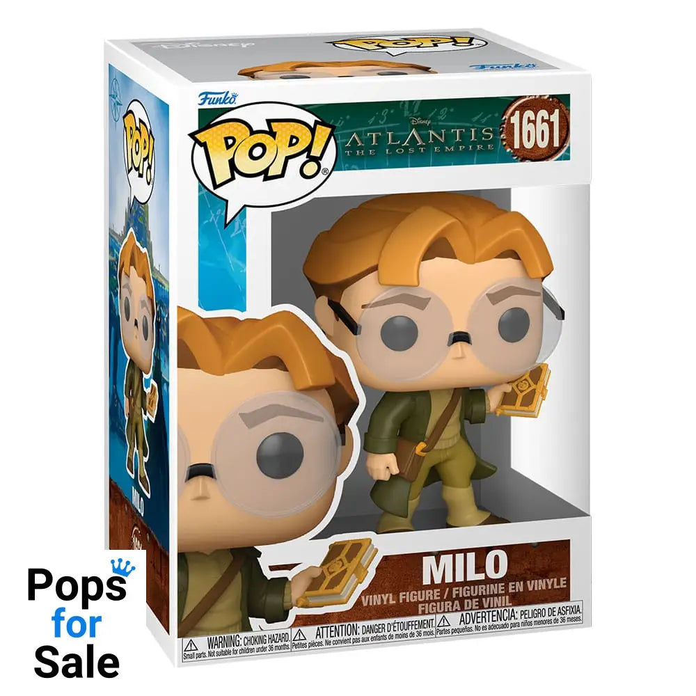 Atlantis: The Lost Empire POP! Vinyl Figure Milo 9 cm