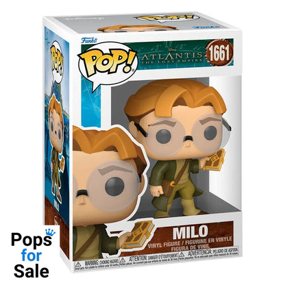 Atlantis: The Lost Empire POP! Vinyl Figure Milo 9 cm