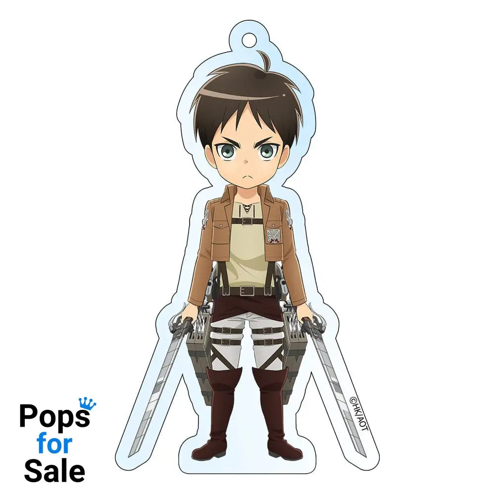 Attack on Titan Acrylic Keychain Eren Holographic 8 cm