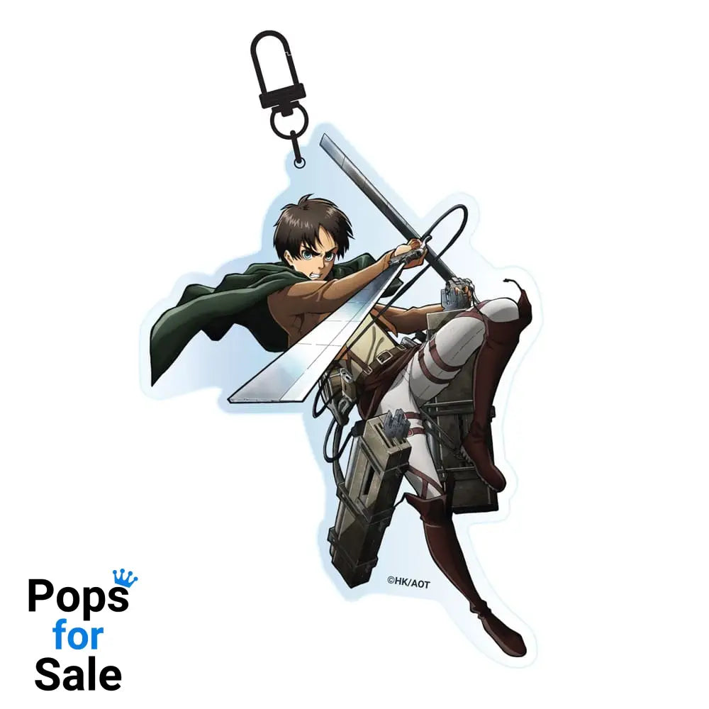 Attack on Titan Acrylic Keychain Eren Jaeger Keyrings