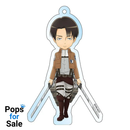 Attack on Titan Acrylic Keychain Levi Holographic 8 cm Keyrings