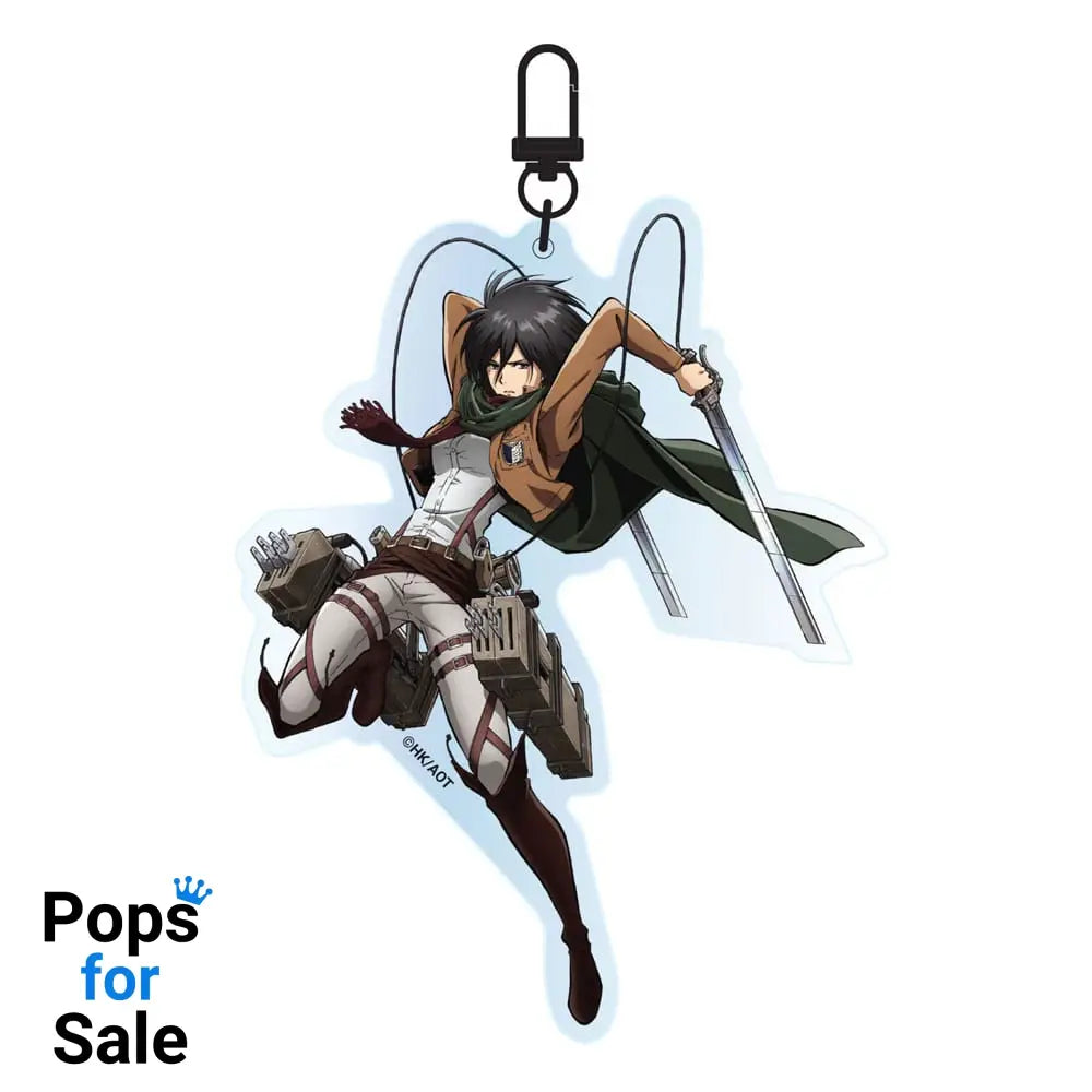 Attack on Titan Acrylic Keychain Mikasa Ackermann