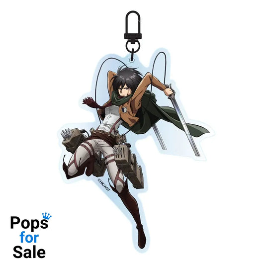 Attack on Titan Acrylic Keychain Mikasa Ackermann Keyrings