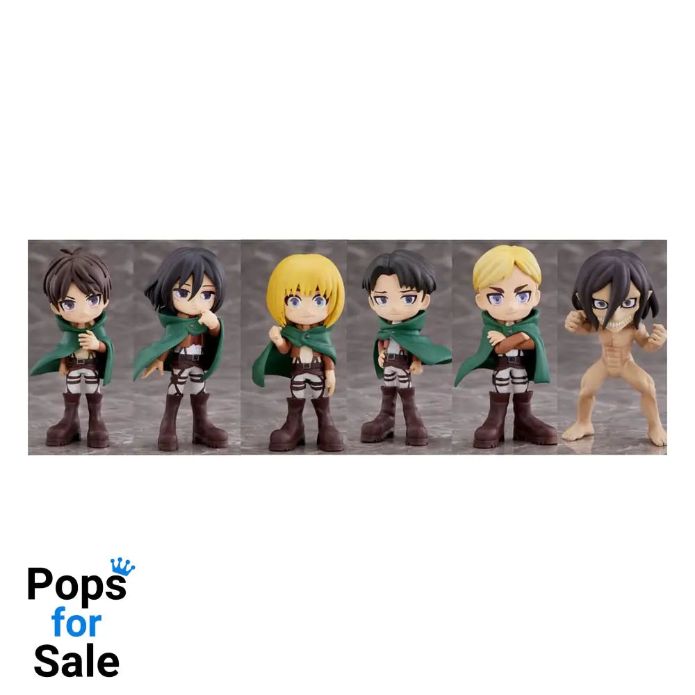 Attack On Titan Anime Series Mini Figures 9 cm Display (6)
