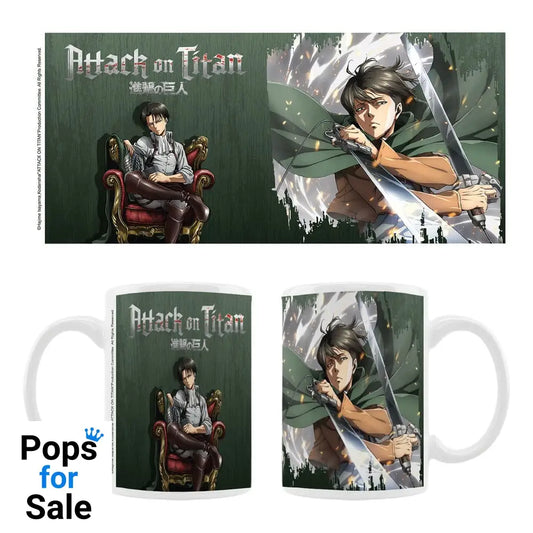 Attack on Titan Ceramic Mug Levi Cups & Mugs