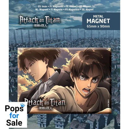 Attack on Titan Fridge Magnet Eren & Levi