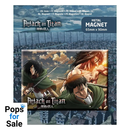 Attack on Titan Fridge Magnet Trio