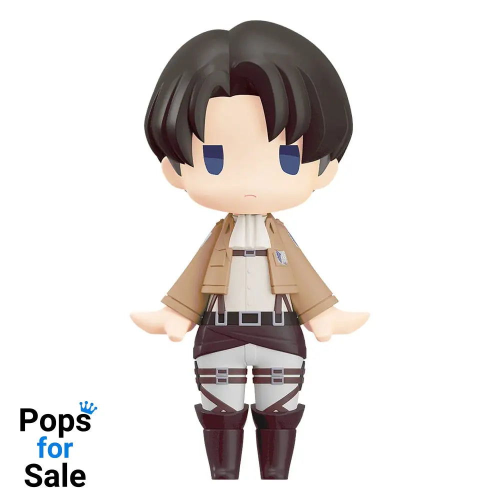Attack on Titan HELLO! GOOD SMILE Action Figure Levi 10 cm