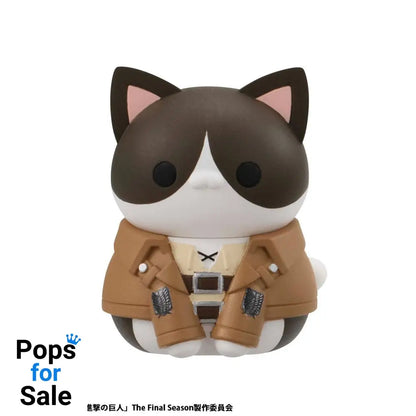 Attack on Titan Mega Cat Project Attack on Tinyan Trading Figures Gathering Scout Regiment danyan! 3 cm Assortment (8)